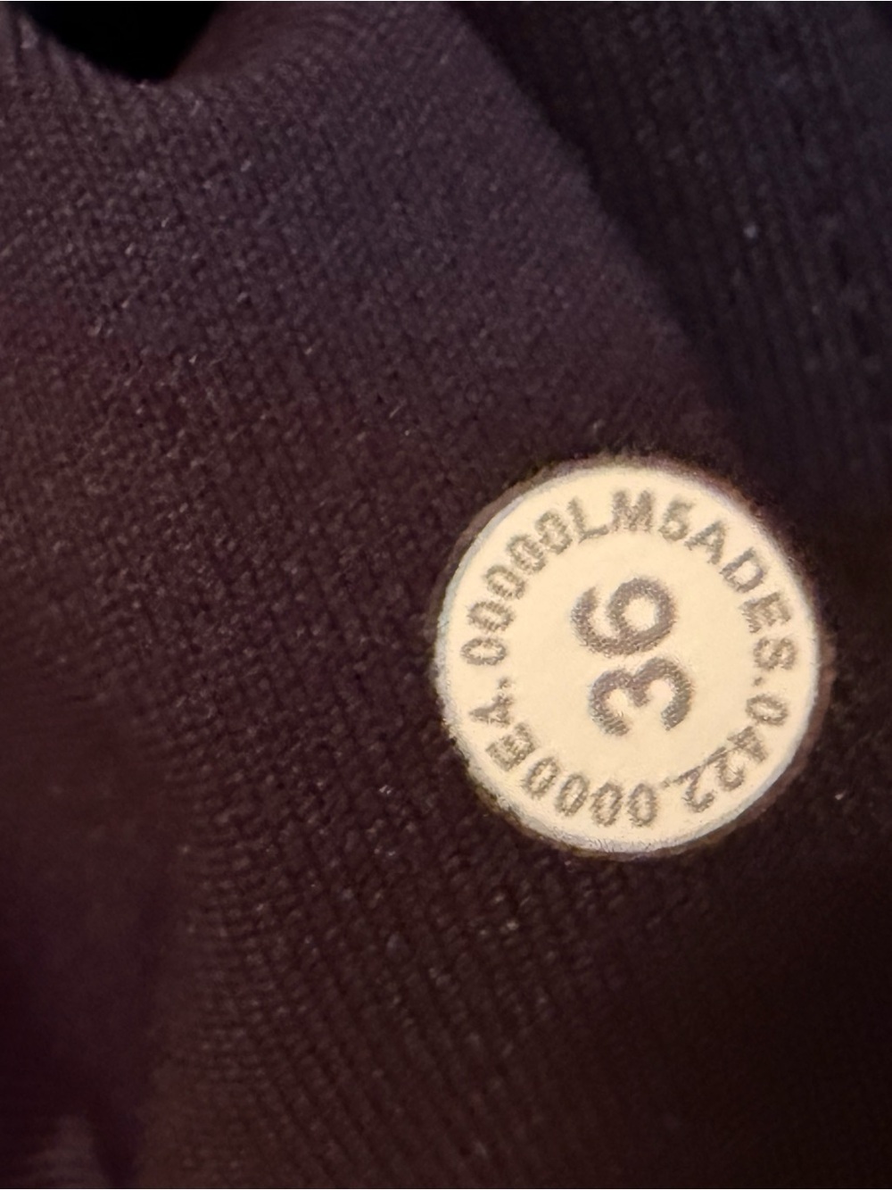 lululemon athletica Black Men's ABC Classic Fit 5 pocket - Picture 7 of 7